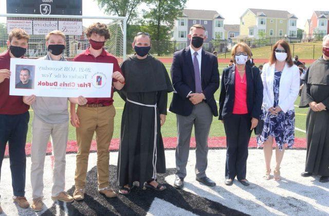 FRIAR CHRIS Named Archdiocesan High School Teacher of the Year